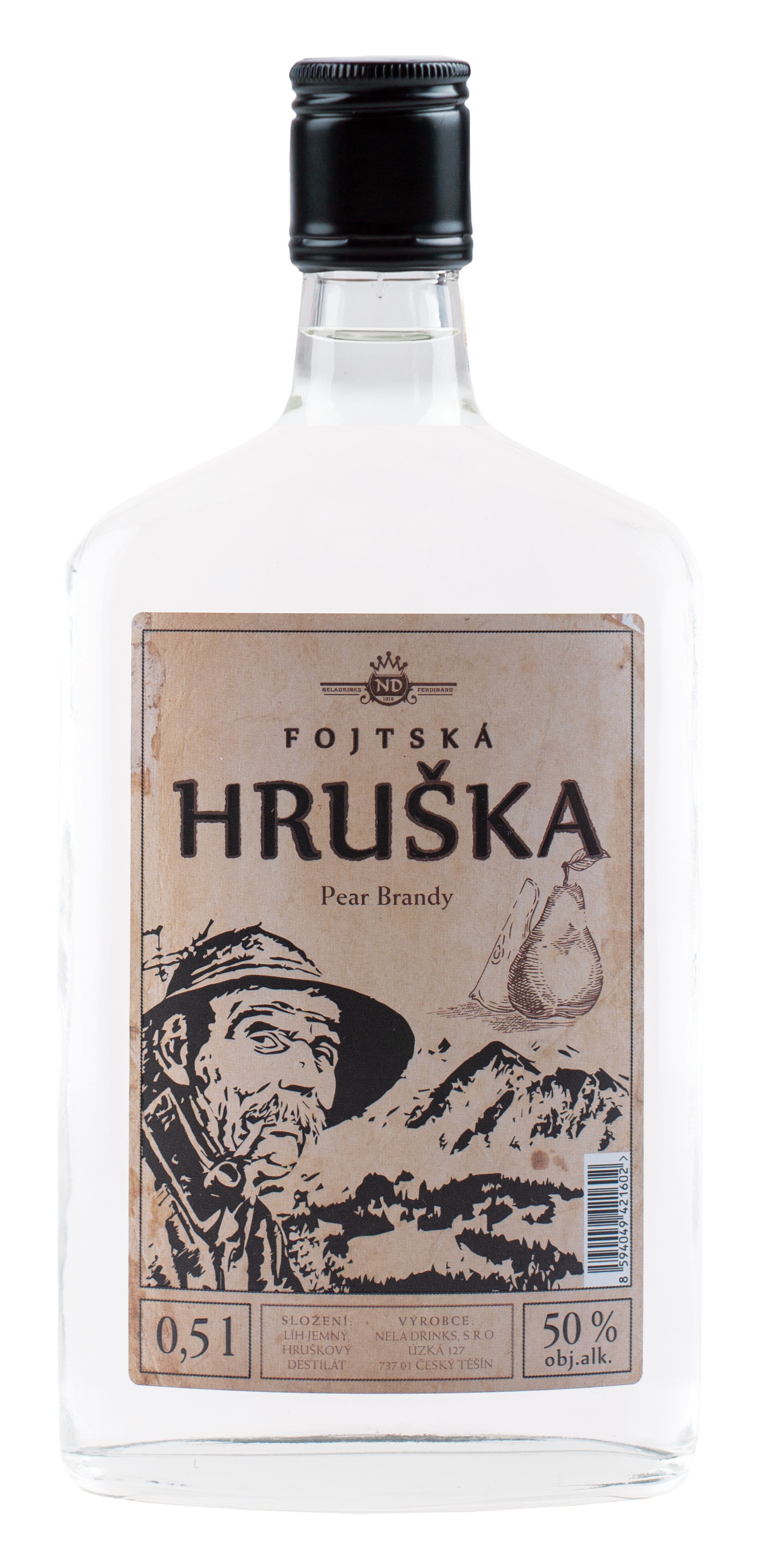 Fotografie produktu: FOJTSKÁ HRUŠKA 0,5 L