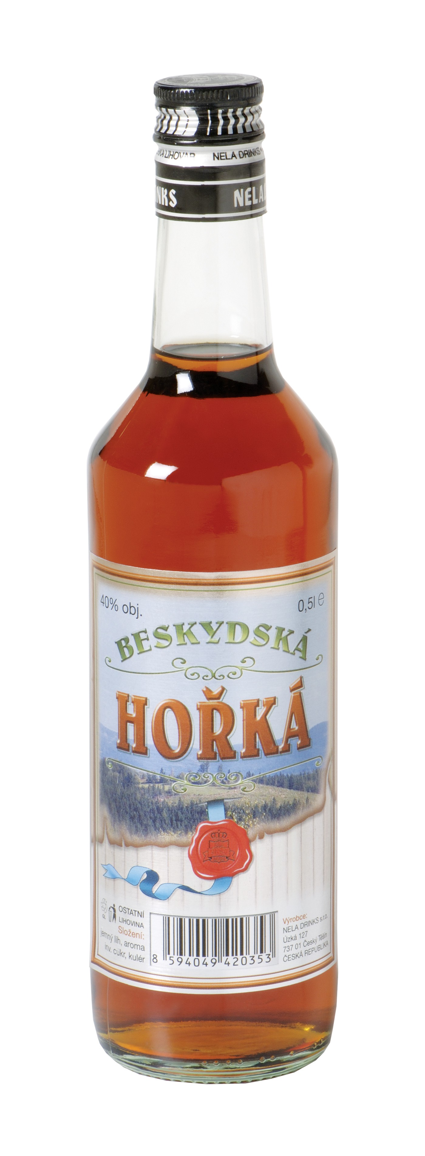 Fotografie produktu: HOŘKÁ 0,5 L